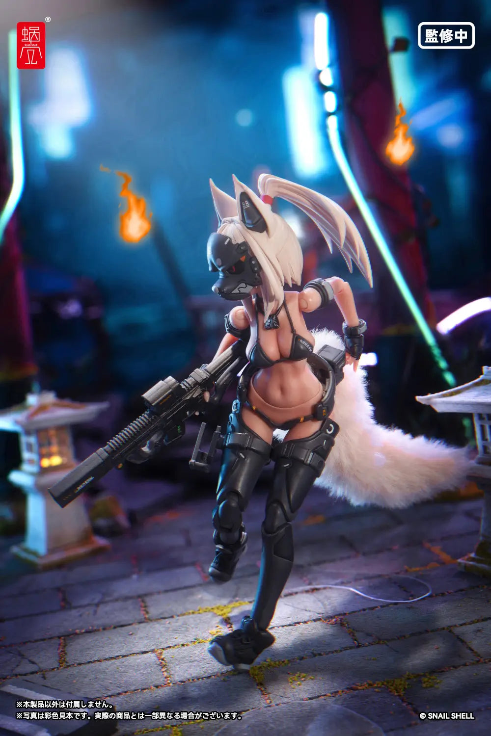 RA-04 Kitsunebi Senki Honoka Swimsuit Ver. 1/12 Action Figure